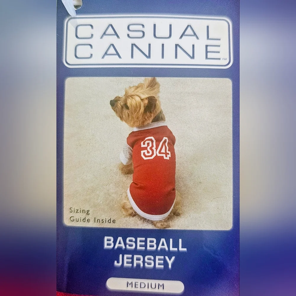 Casual Canine Red Dog Jersey - Picture 2 of 6